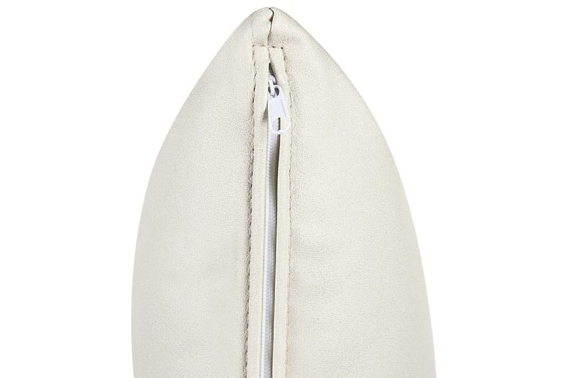 Schäslong Beliani Lannils Brun, Svart, Högervänd White||Black Left-faced - Møbler - Sofaer - Modulsofaer - Andre moduler til modulsofa