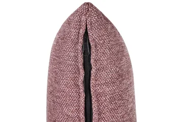Schäslong Beliani Lannils Brun, Svart, Högervänd Pink Right-faced - Lyserød - Møbler - Sofaer - Modulsofaer - Andre moduler til modulsofa
