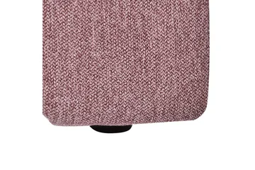 Schäslong Beliani Lannils Brun, Svart, Högervänd Pink Right-faced - Lyserød - Møbler - Sofaer - Modulsofaer - Andre moduler til modulsofa