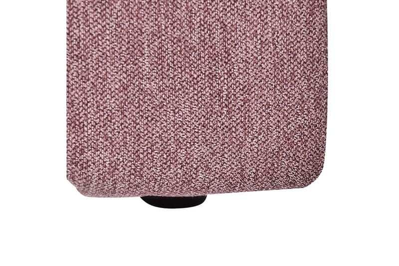 Schäslong Beliani Lannils Brun, Svart, Högervänd Pink Right-faced - Lyserød - Møbler - Sofaer - Modulsofaer - Andre moduler til modulsofa