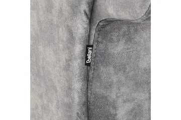 Schäslong Beliani Lattes Grå, mörkt trä, Högervänd Grey Right-faced - Grå - Møbler - Sofaer - Daybed