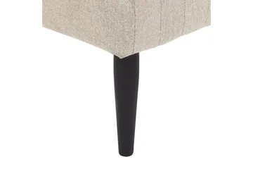 Schäslong Beliani Mauriac Beige Beige - Møbler - Sofaer - Modulsofaer - Andre moduler til modulsofa