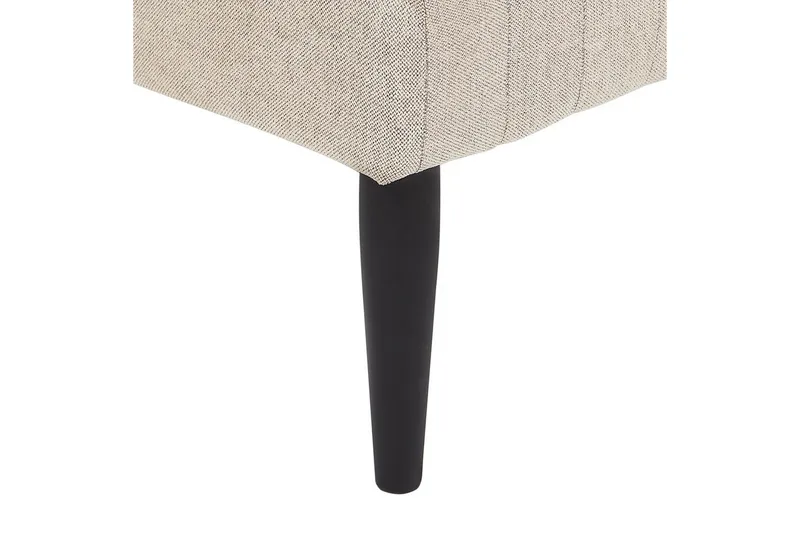 Schäslong Beliani Mauriac Beige Beige - Møbler - Sofaer - Modulsofaer - Andre moduler til modulsofa