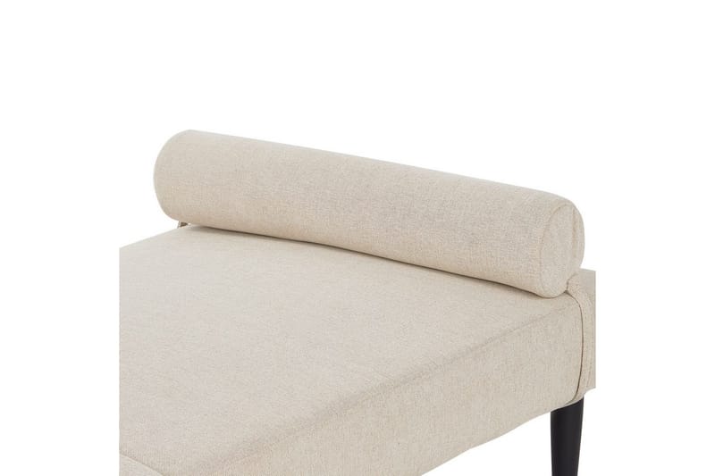 Schäslong Beliani Mauriac Beige Beige - Møbler - Sofaer - Modulsofaer - Andre moduler til modulsofa