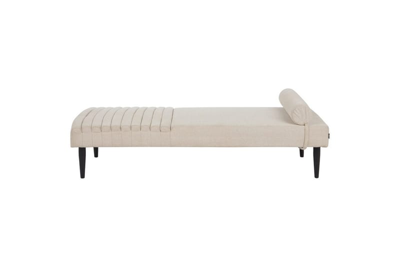 Schäslong Beliani Mauriac Beige Beige - Møbler - Sofaer - Modulsofaer - Andre moduler til modulsofa