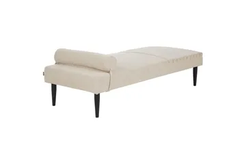Schäslong Beliani Mauriac Beige Beige - Møbler - Sofaer - Modulsofaer - Andre moduler til modulsofa