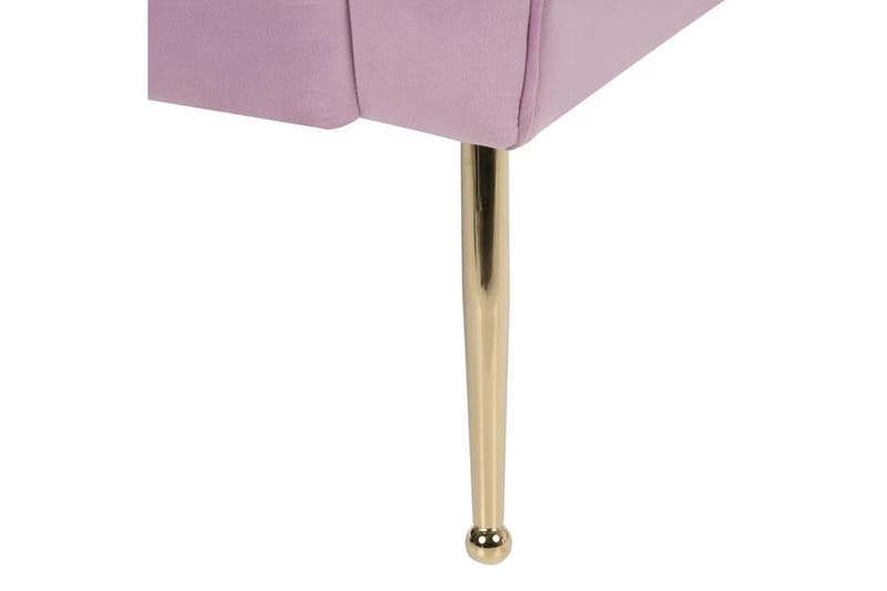 Schäslong Beliani Nantilly Violet - Møbler - Sofaer - Daybed