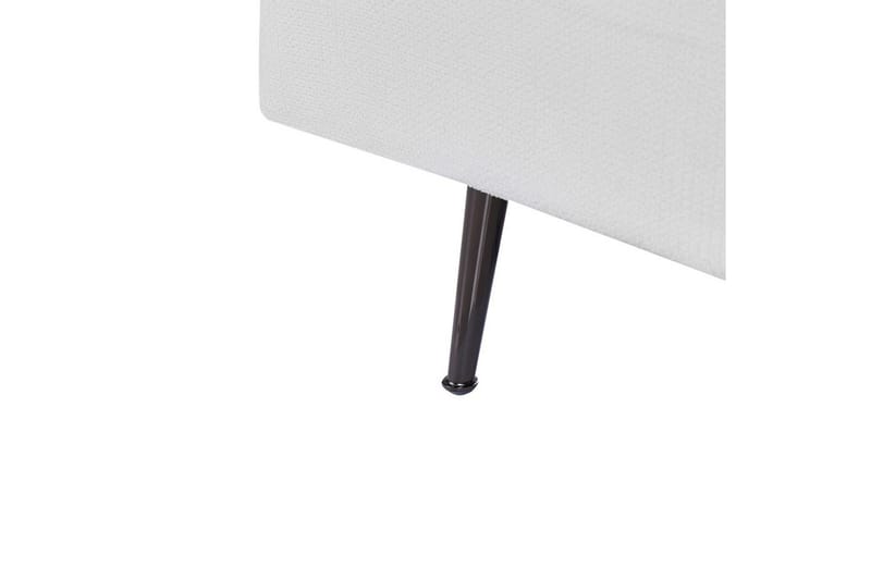 Schäslong Beliani Riom Grön, Svart, Högervänd White||Black Left-faced - Møbler - Sofaer - Modulsofaer - Andre moduler til modulsofa