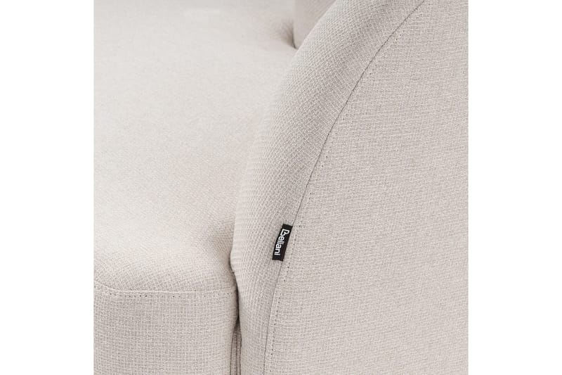 Schäslong Beliani Tanlay Beige, ljust trä, Högervänd Beige||Light colored wood Right-faced - Møbler - Sofaer - Modulsofaer - Andre moduler til modulsofa