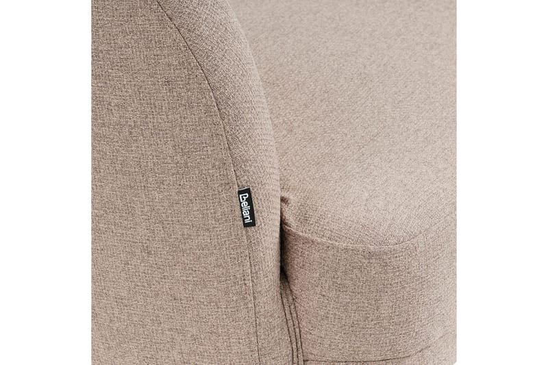 Schäslong Beliani Tanlay Beige, ljust trä, Högervänd Brown||Light colored wood Right-faced - Møbler - Sofaer - Modulsofaer - Andre moduler til modulsofa