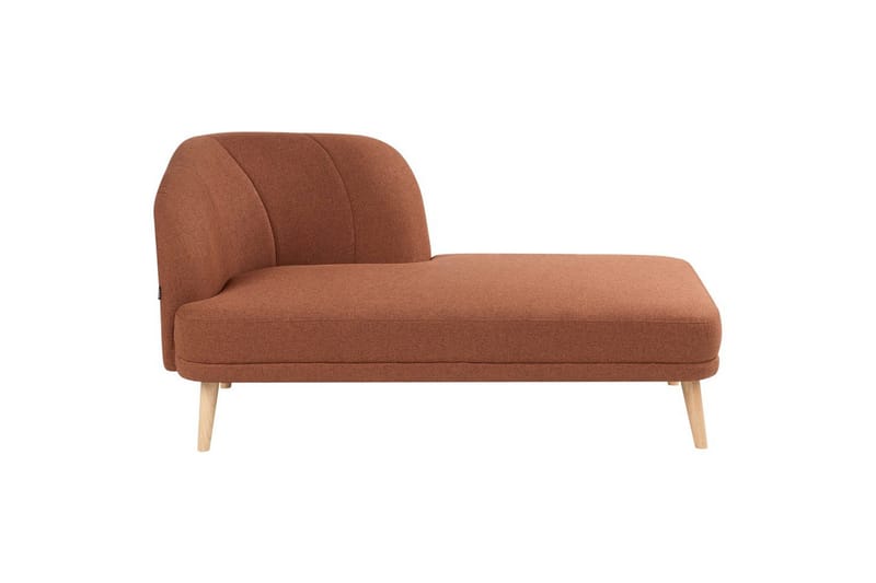 Schäslong Beliani Tanlay Beige, ljust trä, Högervänd Light brown||Light colored wood Left-faced, undefined