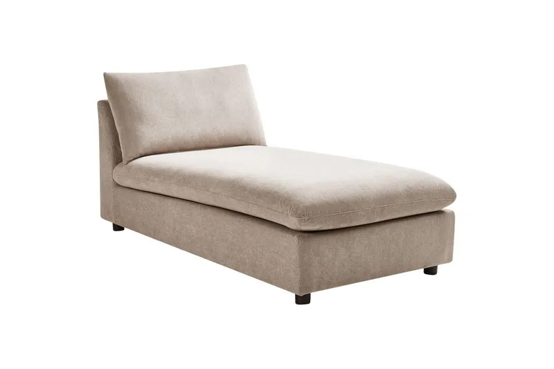 Schäslong Beliani Vizille Beige Beige, undefined