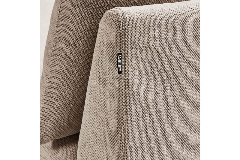 Schäslong Beliani Vizille Beige NO_BRAND Beige - Møbler - Sofaer - Modulsofaer - Andre moduler til modulsofa