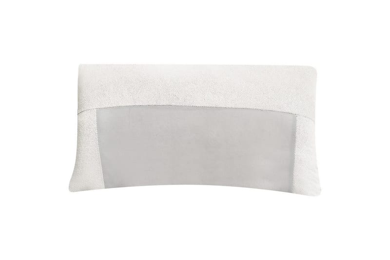 Schäslong Beliani Vizille Beige White - Hvid - Møbler - Sofaer - Modulsofaer - Andre moduler til modulsofa