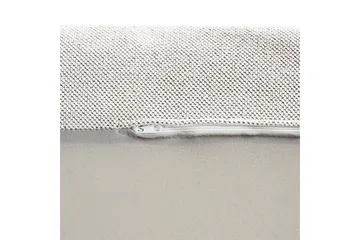 Schäslong Beliani Vizille Beige White - Hvid - Møbler - Sofaer - Modulsofaer - Andre moduler til modulsofa