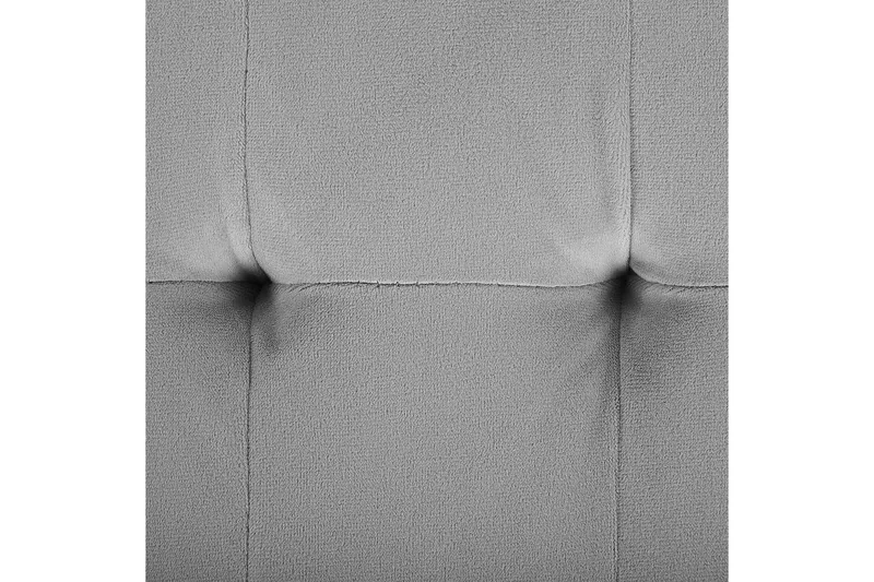 Schäslong Beliani Pessac Beige, svart, Högervänd Light grey Right-faced - Møbler - Sofaer - Modulsofaer - Andre moduler til modulsofa