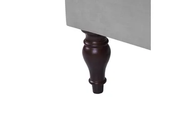Schäslong Beliani Pessac Beige, svart, Högervänd Light grey Right-faced - Møbler - Sofaer - Modulsofaer - Andre moduler til modulsofa
