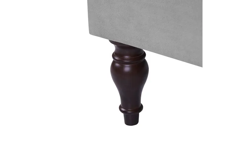 Schäslong Beliani Pessac Beige, svart, Högervänd Light grey Right-faced - Møbler - Sofaer - Modulsofaer - Andre moduler til modulsofa