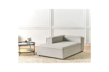 Schäslong Grey||Black Right-faced - Møbler - Sofaer - Modulsofaer - Andre moduler til modulsofa