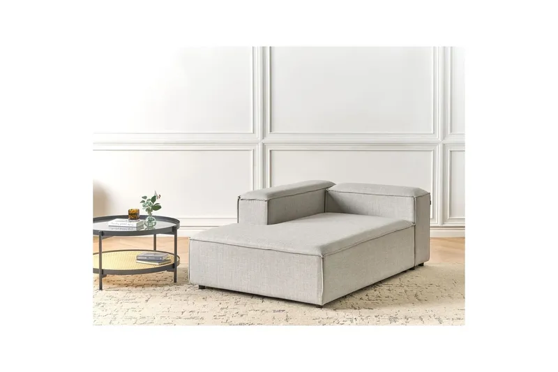 Schäslong Grey||Black Right-faced - Møbler - Sofaer - Modulsofaer - Andre moduler til modulsofa