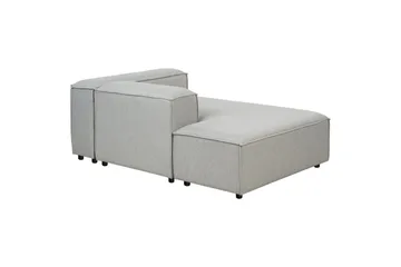 Schäslong Grey||Black Right-faced - Møbler - Sofaer - Modulsofaer - Andre moduler til modulsofa