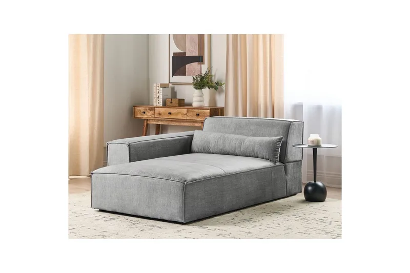 Schäslong Light grey Right-faced - Møbler - Sofaer - Modulsofaer - Andre moduler til modulsofa