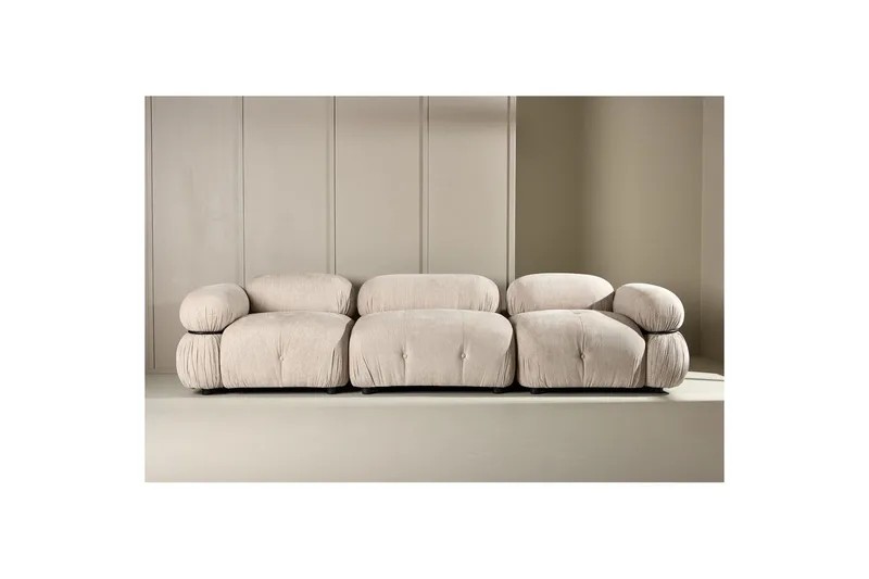 Sofamodul Hjørnemodul Højre Mika - Beige - Møbler - Sofaer - Modulsofaer - Hjørnemodul