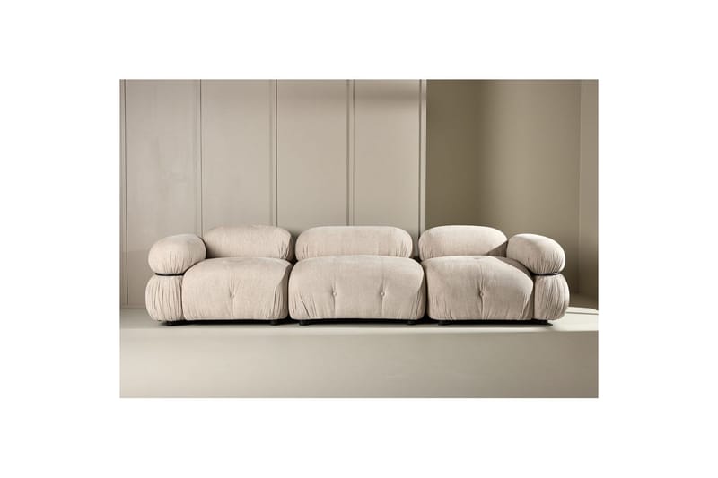 Sofamodul Hjørnemodul Højre Mika - Beige - Møbler - Sofaer - Modulsofaer - Midtermodul