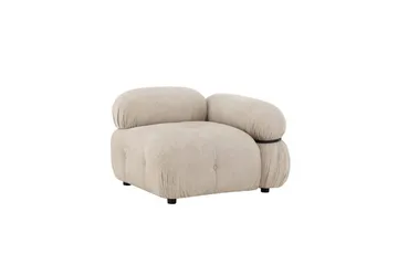 Sofamodul Hjørnemodul Venstre Mika - Beige - Møbler - Sofaer - Modulsofaer - Hjørnemodul