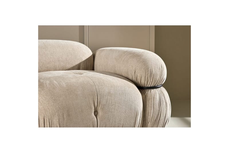 Sofamodul Hjørnemodul Venstre Mika - Beige - Møbler - Sofaer - Modulsofaer - Hjørnemodul