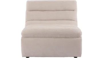 Valdoro midtermodul i stof 87 cm - Beige - Møbler - Sofaer - Modulsofaer - Midtermodul