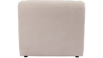 Valdoro midtermodul i stof 87 cm - Beige - Møbler - Sofaer - Modulsofaer - Midtermodul