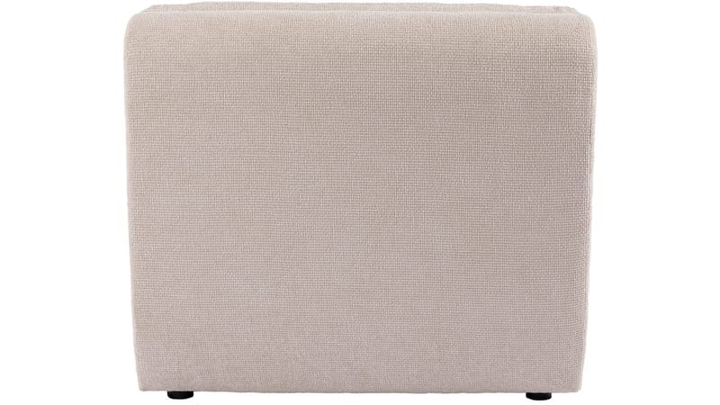 Valdoro midtermodul i stof 87 cm - Beige - Møbler - Sofaer - Modulsofaer - Midtermodul