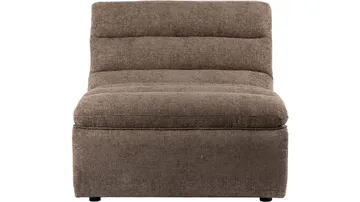 Valdoro midtermodul i stof 87 cm - Mink - Møbler - Sofaer - Modulsofaer - Midtermodul