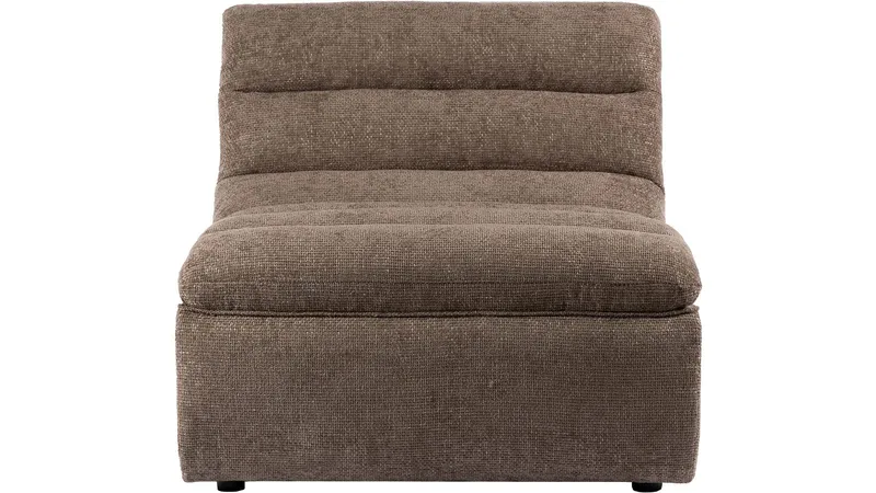 Valdoro midtermodul i stof 87 cm - Mink - Møbler - Sofaer - Modulsofaer - Midtermodul