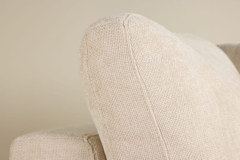 Venstremodul Salerno i stof - Beige - Møbler - Sofaer - Modulsofaer - Hjørnemodul