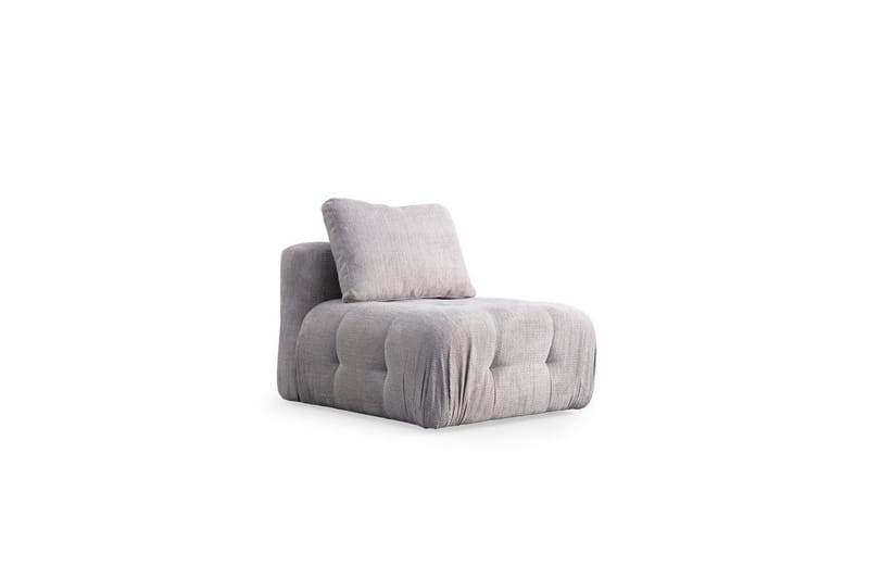 Yvara Mittmodul 90 cm - Lysegrå - Møbler - Sofaer - Modulsofaer - Midtermodul