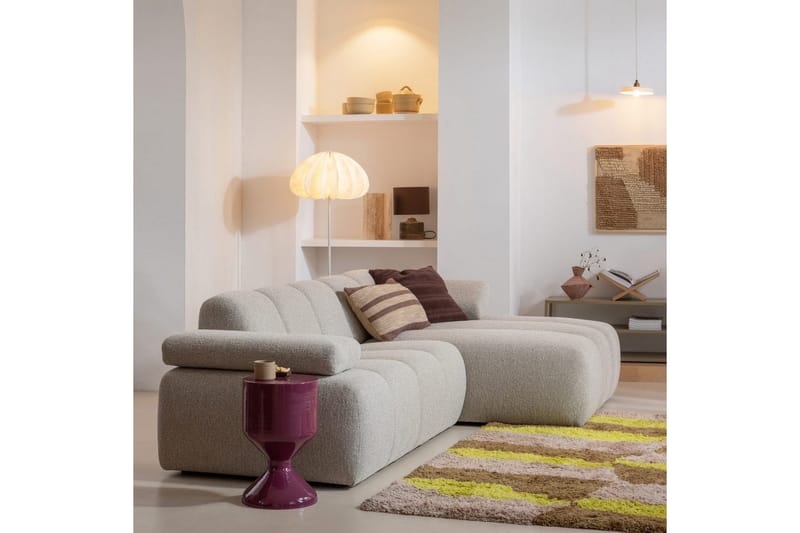 Mojo Boblet Sofa 164 cm i Stof - Beige - Møbler - Sofaer - 2 personers sofa