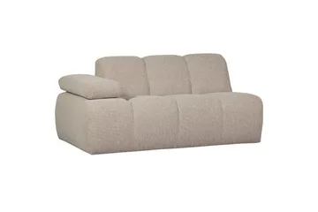 Mojo Boblet Sofa 164 cm i Stof - Beige - Møbler - Sofaer - 2 personers sofa