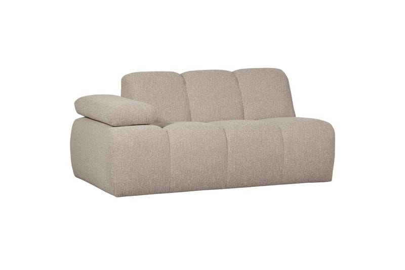 Mojo Boblet Sofa 164 cm i Stof - Beige - Møbler - Sofaer - 2 personers sofa