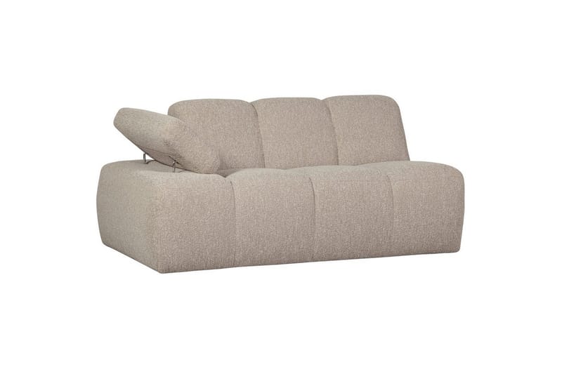 Mojo Boblet Sofa 164 cm i Stof - Beige - Møbler - Sofaer - 2 personers sofa