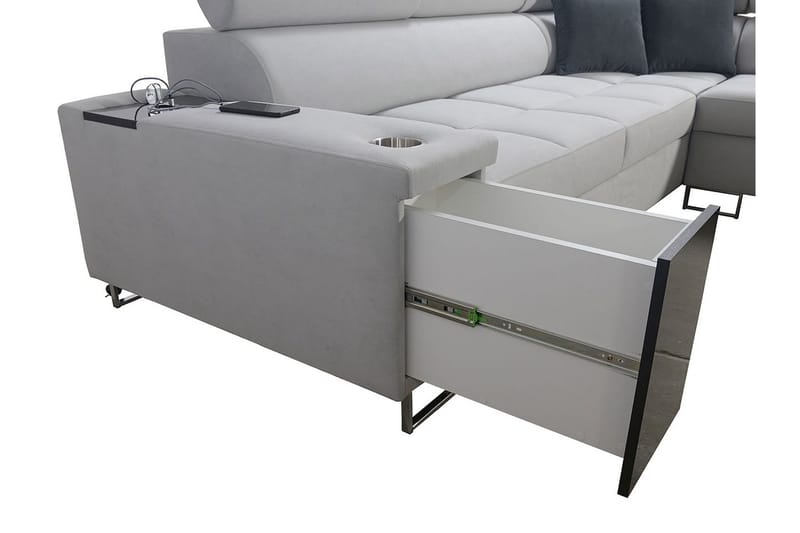 Morenia Sovesofa m. Chaiselong L-formet - Møbler - Sofaer - Sovesofaer