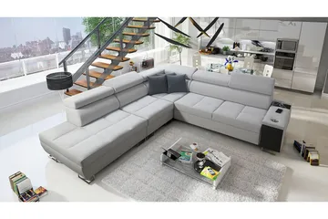 Morenia Sovesofa m. Chaiselong L-formet - Møbler - Sofaer - Sovesofaer