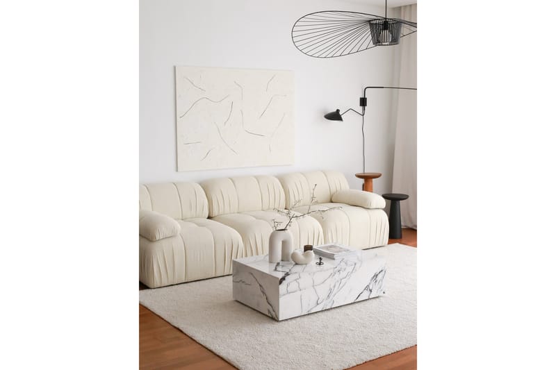 Murum Sofa 3-pers - Hvid - 3 personers sofa