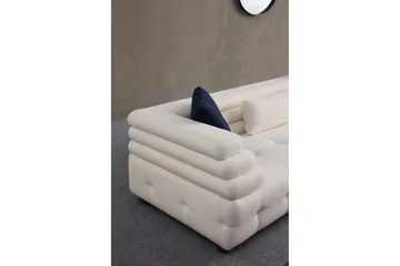 Namarta 3-personers Sofa - Hvid - Møbler - Sofaer - 3 personers sofa