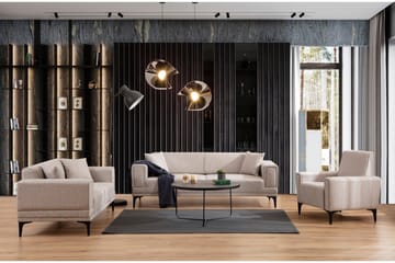 Naoko 3-Pers. Sofa - Lysebrun - Møbler - Sofaer - 2 personers sofa
