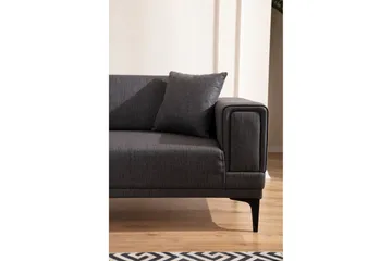 Naoko 3-Pers. Sofa - Mørkegrå - Møbler - Sofaer - 2 personers sofa