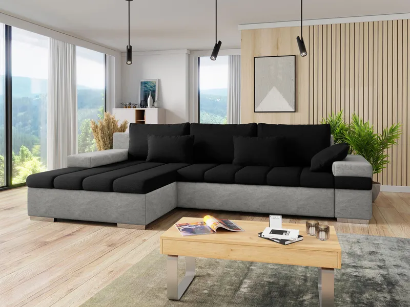 Naoma 4-personers Sofa med Chaiselong Venstre - Møbler - Sofaer - Hjørnesofa
