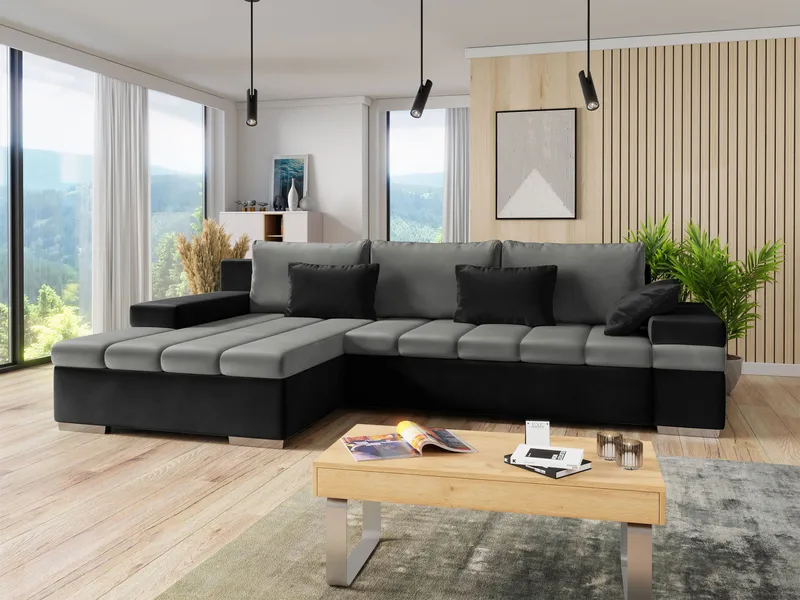 Naoma 4-personers Sofa med Chaiselong Venstre - Møbler - Sofaer - Hjørnesofa