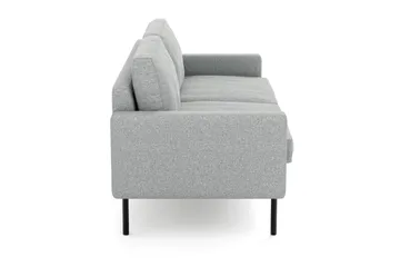 Nevada 3-personers Stofsofa - Grå - Møbler - Sofaer - 3 personers sofa